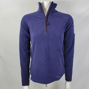 Eddie Bauer First ascent 1/4 zip fleece sz XS